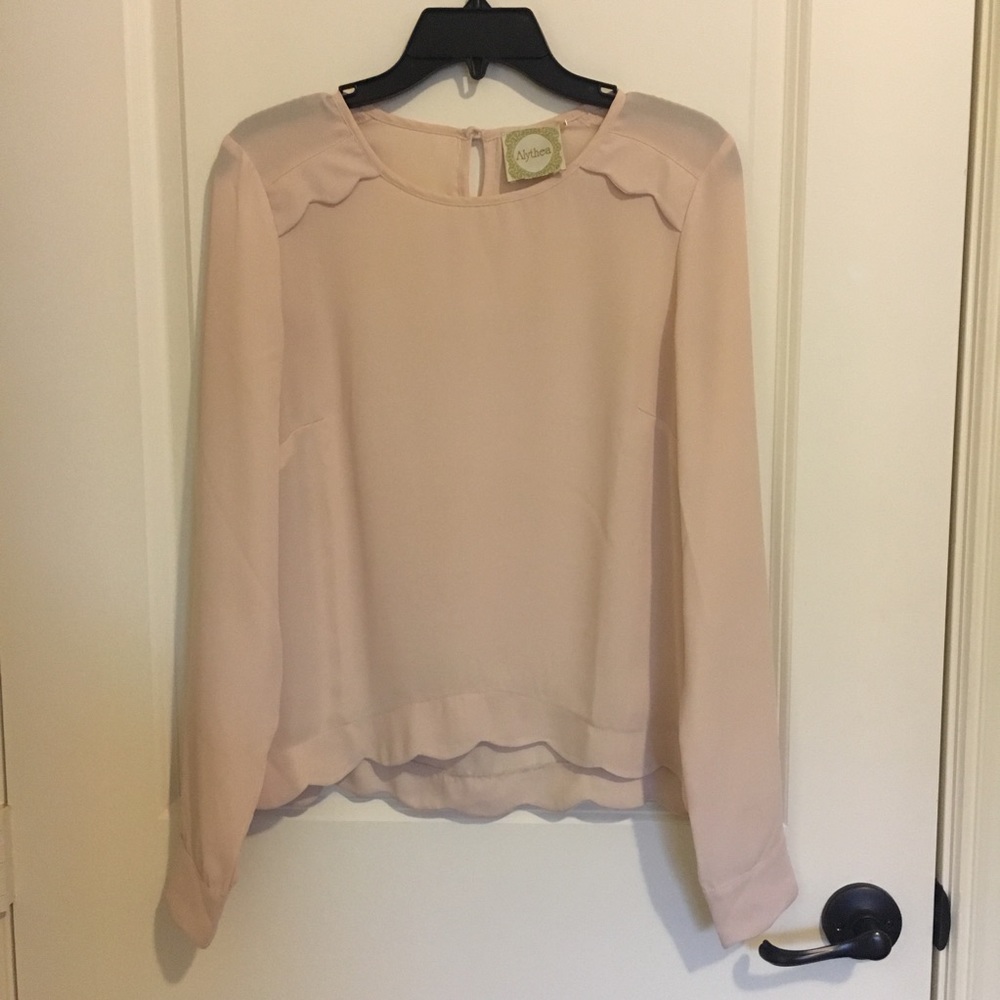 Blush Pink Blouse